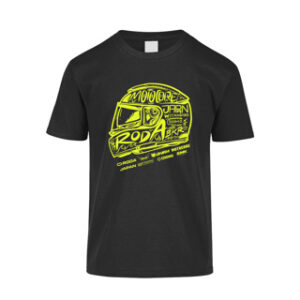 PLAYERA LOGO CASCO AMARILLO TALLA G OPTIMA