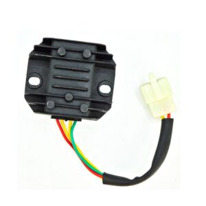 Regulador MANTA Bifásico Conector Macho 4 Cables Corriente Alterna.