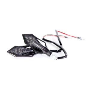 Direccionales Leds PARKER Black Skin Style Luz Amarillo.
