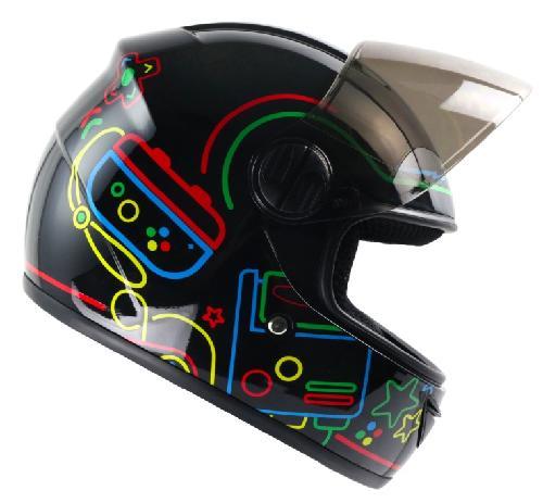 CASCO CERRADO JUNIOR TALLA XL NEGRO - Image 3