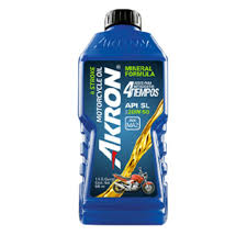 Aceite Mineral Akron 4 tiempos API SL 20W-50 JASO MA2